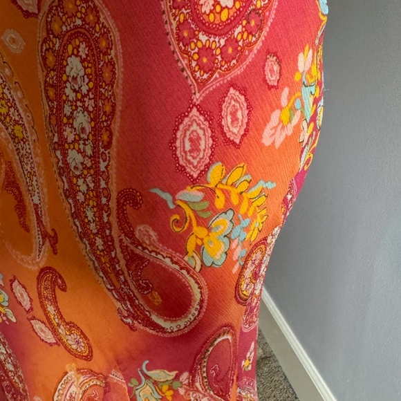 Vintage Ralph Lauren Paisley Skirt - Picture 2 of 4